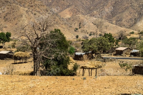 Preview: Landscape View Of The Simien Mountains National Park In Northern Ethiopia