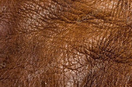 Preview: Old Vintage Genuine Soft Brown Leather Texture Background, Top Layer With Pores And Scratches