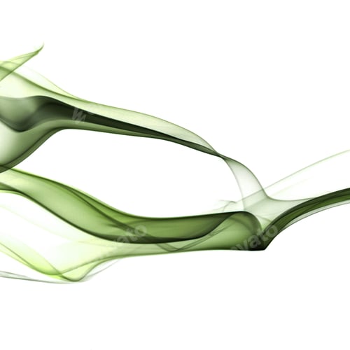 Preview: Smoke Shapes On White Background