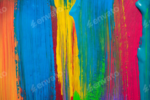 Colorful Abstract Art Texture Close Up Background