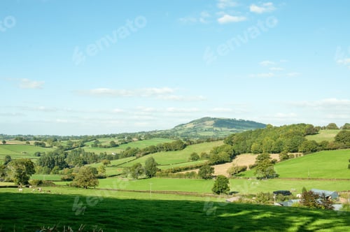 Preview: Agricultural Scenery In The British Countryside.