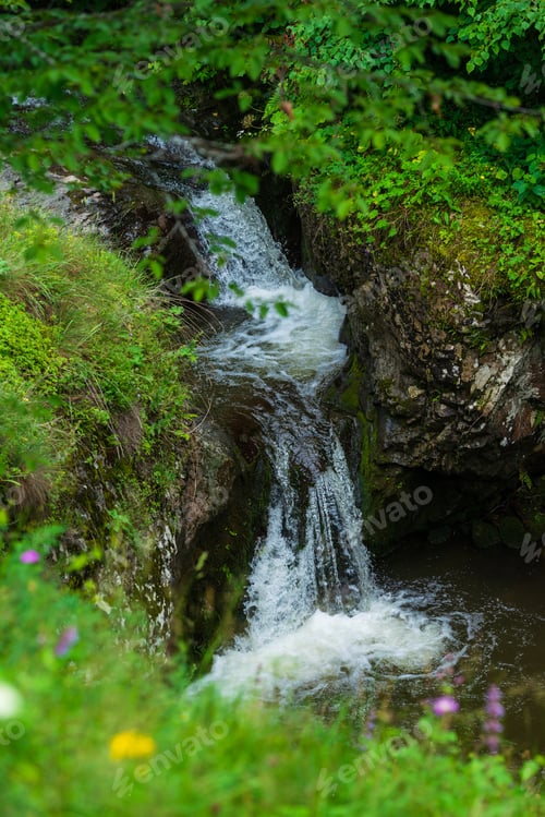 Preview: Beautiful Landscape With Wild Waterfall, Armenia