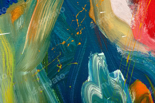 Preview: Art Background. Self Made Abstraction.