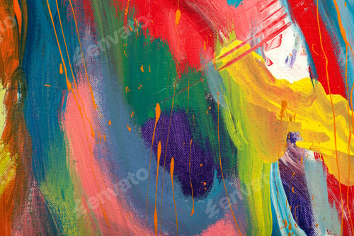 Preview: Art Background. Self Made Abstraction.