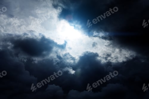 Preview: Light In The Dark And Dramatic Storm Clouds