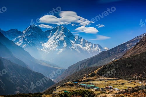 Preview: Sagarmatha National Park In The Nepal Himalaya.