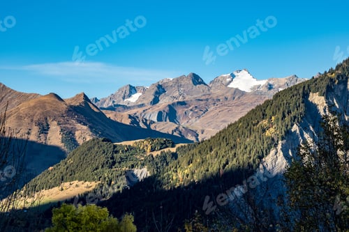 Preview: French Countryside. Saint Jean De Maurienne: View Of The Heights Of The Vercors, The Marly Hills