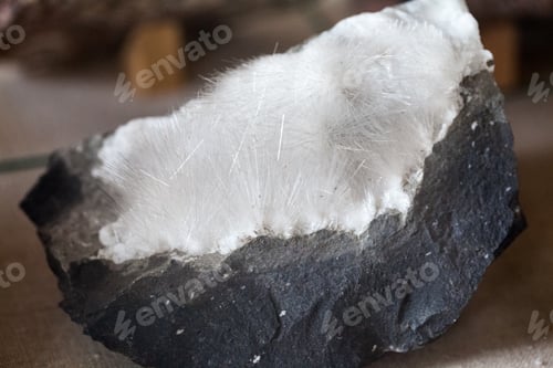 Preview: Beautiful Cristals, Minerals And Stones - Colors And Textures. Image Has Grain Texture Visible On