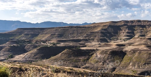 Preview: Landscape In The Highlands Of Lalibela, Ethiopia