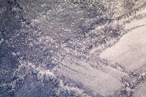 Preview: Ice Flowers On Glass - Texture And Background. High Resolution And Sharp, Beautiful Details
