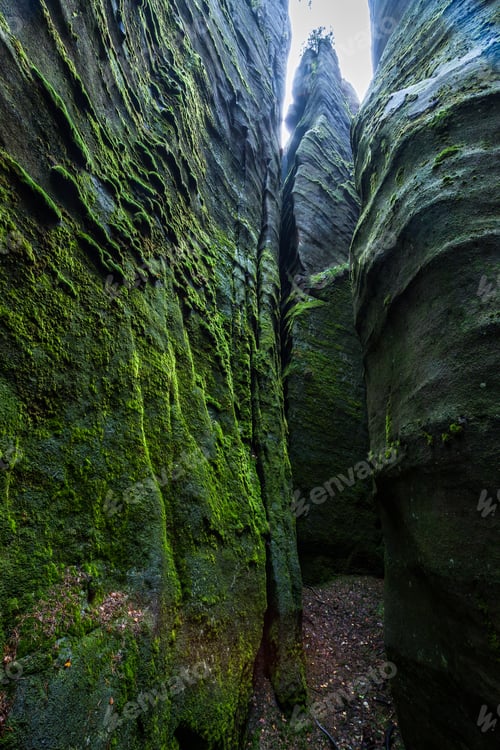 Preview: National Park Of Adrspach-Teplice Rocks. Rock Town. Czech Republic