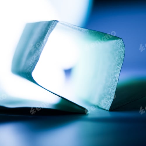 Preview: Macro, Abstract, Background Picture Of A Blue Paper On Paper Background