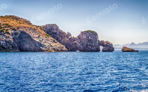 Preview: Wild Beautiful Coastline At The Zingaro Natural Reserve, Trapani, Sicily, Italy