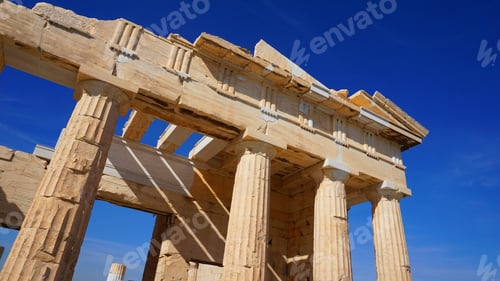 Preview: Photo From Iconic Propylaia In Acropolis Hill Next To The Parthenon, Athens Historic Center