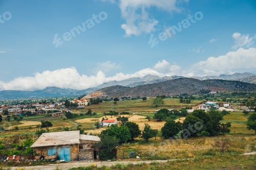 Preview: Beautiful Mountain Landscape Of Crete Island, Greece