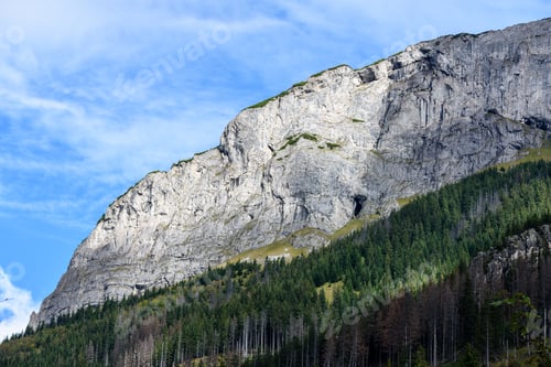 Preview: Slovakian Carpathian Mountains In Autumn With Green Forests. Nice Day For Hiking