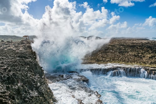 Preview: Shete Boka National Park Views Around The Small Caribbean Island Of Curacao