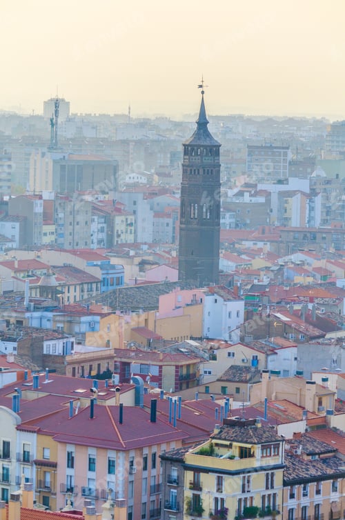 Preview: Aerial View Of Zaragoza, Spain