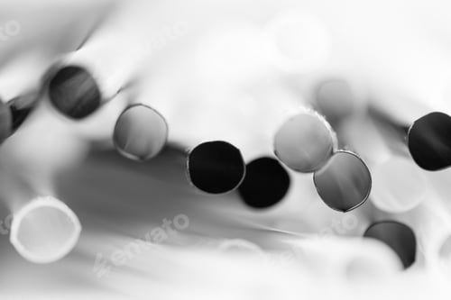 Preview: Abstract Composition With Cocktail Straws
