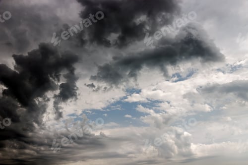 Preview: Dark Hurricane Dramatic Storm Clouds Area Background Overcast