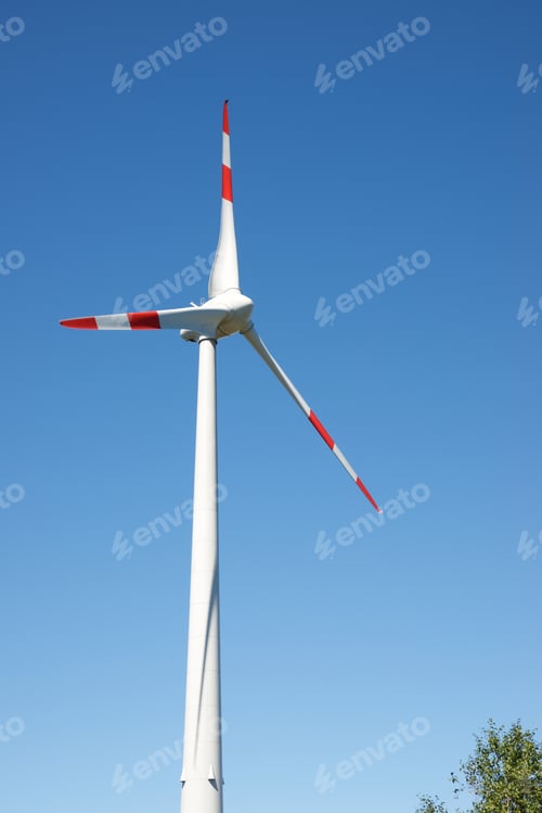 Preview: Windmill For Electric Power Production, Black Forest, Germany.