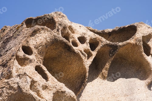 Preview: Rocks Texture And Blue Sky - Greece
