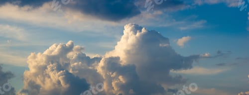 Preview: Landscape With Dramatic Light - Beautiful Golden Sunset With Saturated Sky And Clouds.
