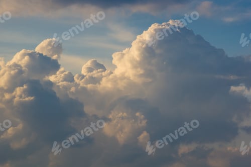 Preview: Landscape With Dramatic Light - Beautiful Golden Sunset With Saturated Sky And Clouds.