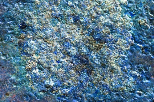 Preview: Abstract Composition With Metallic Texture With Rust For Backgrounds - Inverted Colors