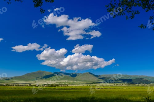 Preview: Scenic Landscape With Spectacular Clouds, Armenia