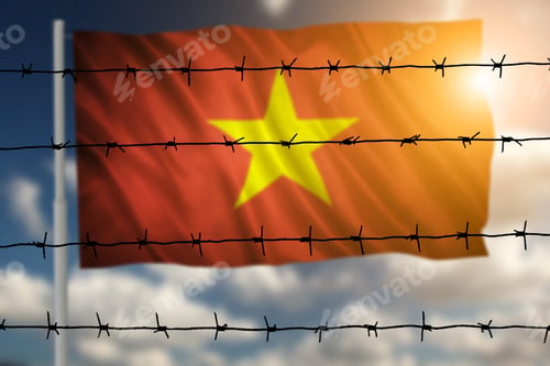 Preview: Flag With Original Proportions. Flag Of The Vietnam