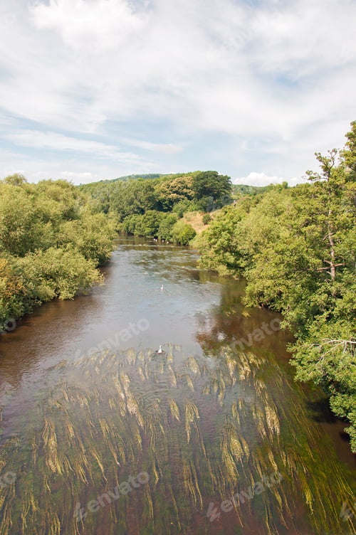 Preview: River Wye And The Wye Valley Of England And Wales In The Summertime