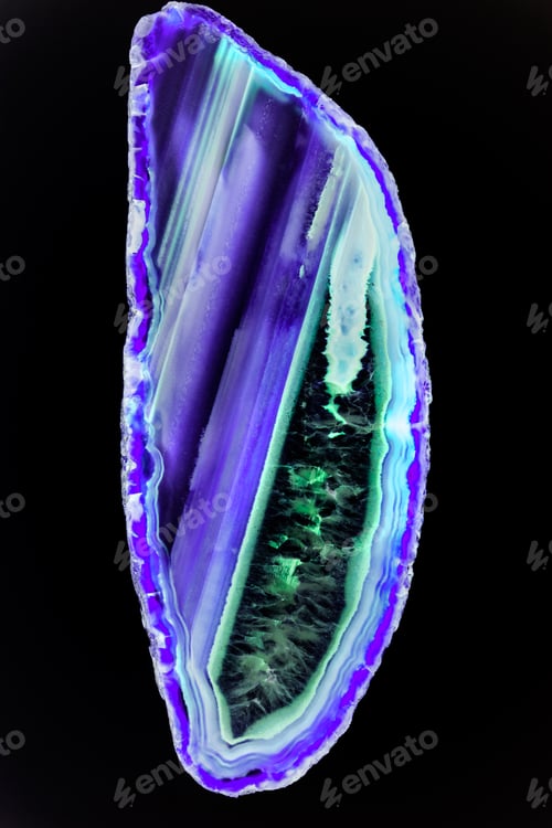Preview: Agate- Beautiful, Colorful Slices And Texture