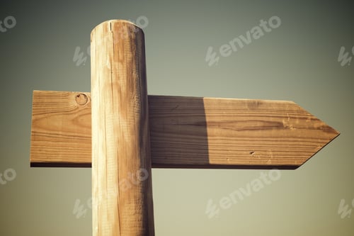 Preview: View Of A Directional Wood Signal.