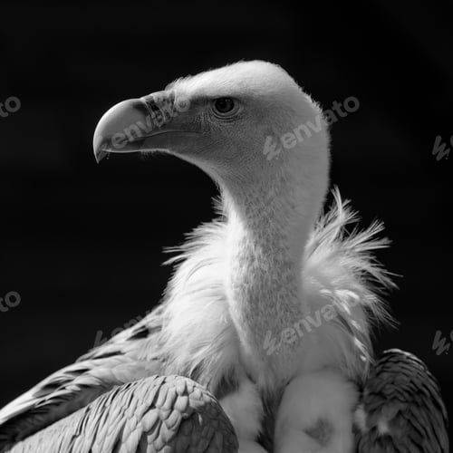 Preview: European Griffon Vulture (Gyps Fulvus Fulvus)