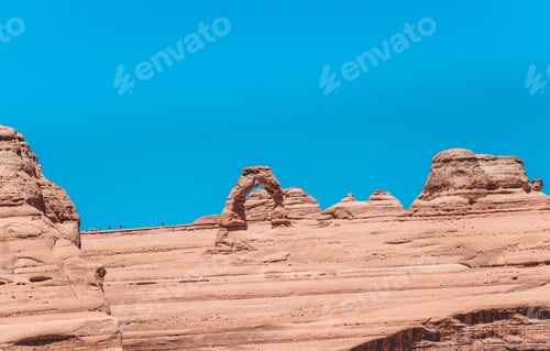 Preview: Delicate Arch. Natural Picturesque Stone Arches In The Moab Desert
