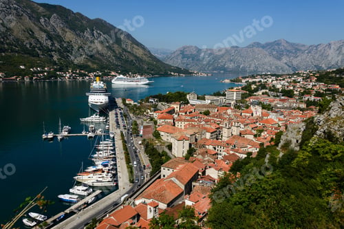 Preview: Beautiful View To Kotor Bay From Hill