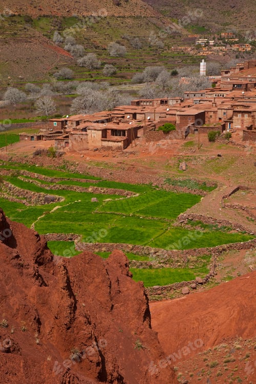 Preview: Landscape In Aguelmous, Khénifra Province, Béni Mellal-Khénifra, High Atlas Or The Grand Atlas