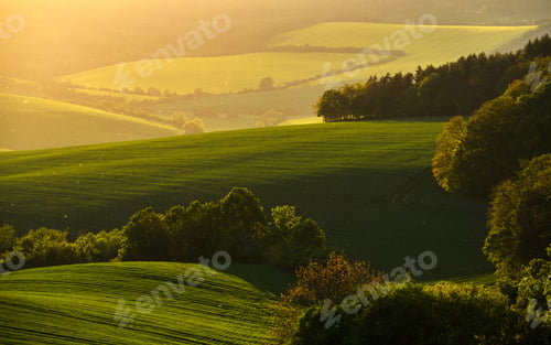 Preview: Magical Sunset In South Moravia Farmland