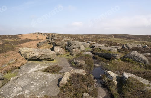 Preview: Derbyshire Peak District Scenery Image