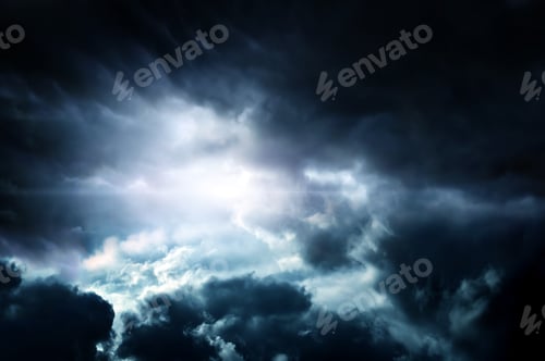 Preview: Light In The Dark And Dramatic Storm Clouds