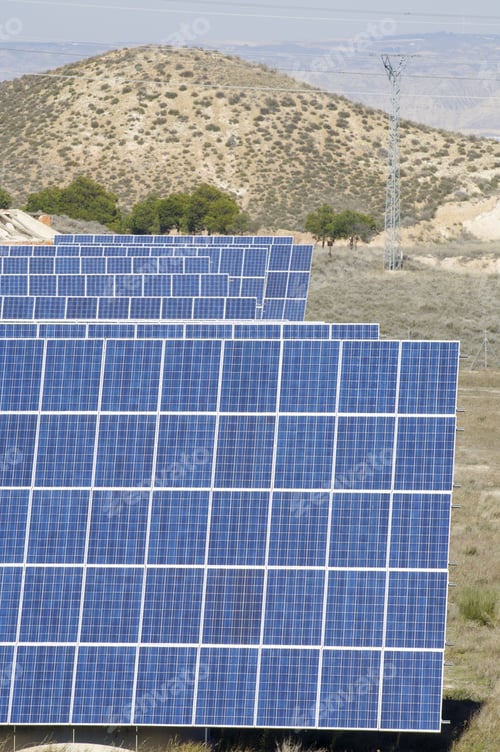 Preview: Huge Solar Panels In An Arid Landscape