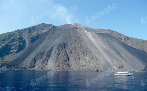 Preview: Stromboli, Active Volcano Which Is Part Of The Aeolian Islands Archipelago