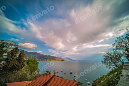 Preview: Small Private Boats On The Shore Of Lake Ohrid, Northern Macedonia