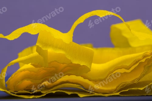 Preview: Colorful Abstract Composition With Crepe, Lights And Shadows