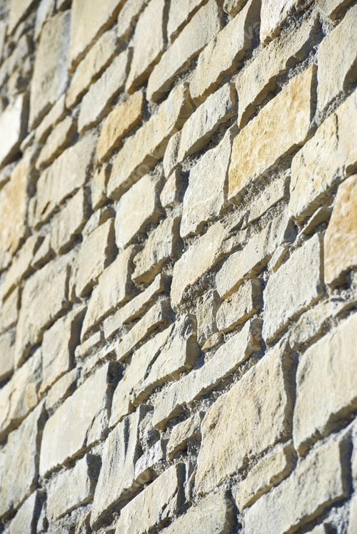 Preview: Stone Wall Background In The Pyrenees.