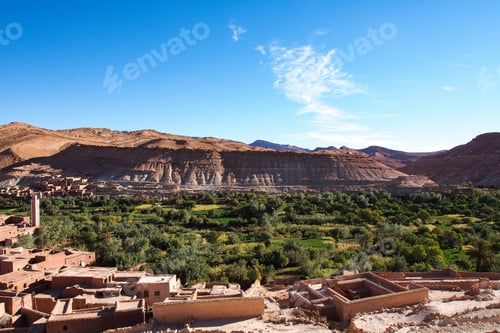 Preview: The Atlas Mountains Near Kasbah Ait Ben Haddou, Morocco