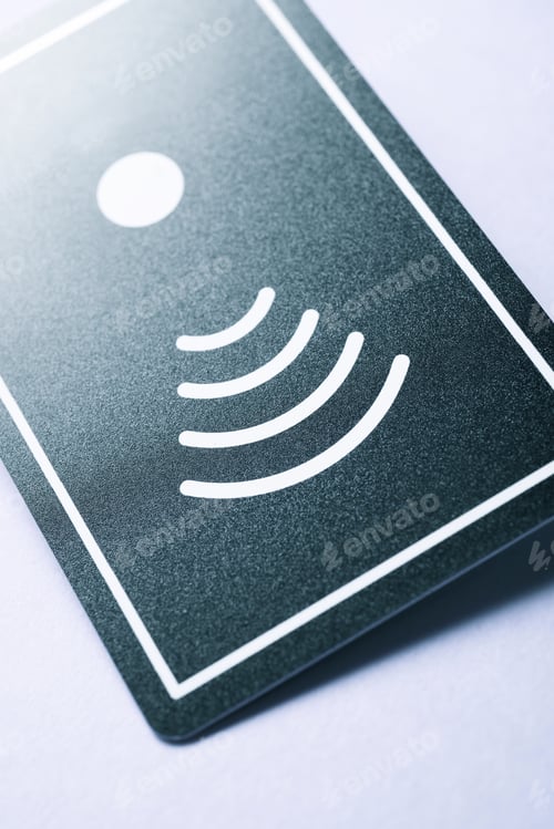 Preview: Hotel Wireless Card On A Table.