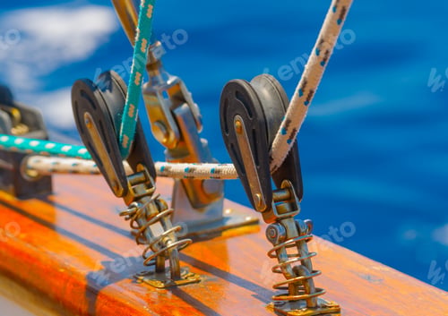 Preview: Sailing Parts Of A Classic Wooden Greek Sailing Boat
