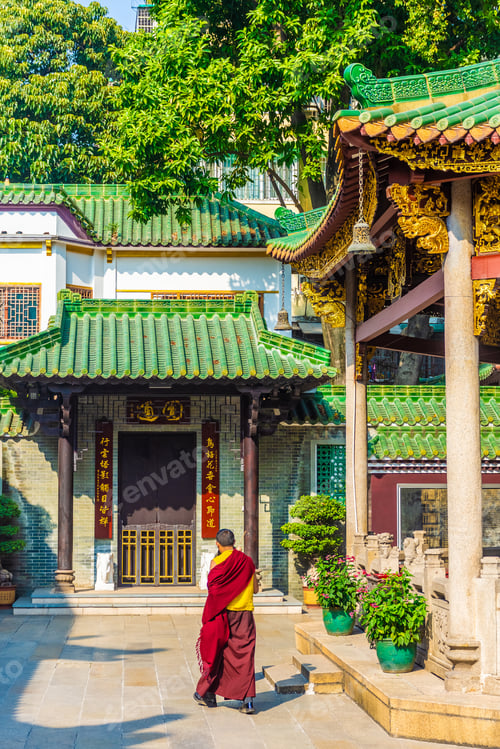 Preview: Pagoda Of The Liurong Temple In Guangzhou, Guangdong, China